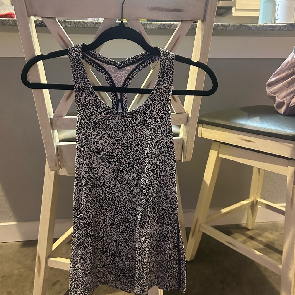 lululemon athletica Black and White Tank Top
